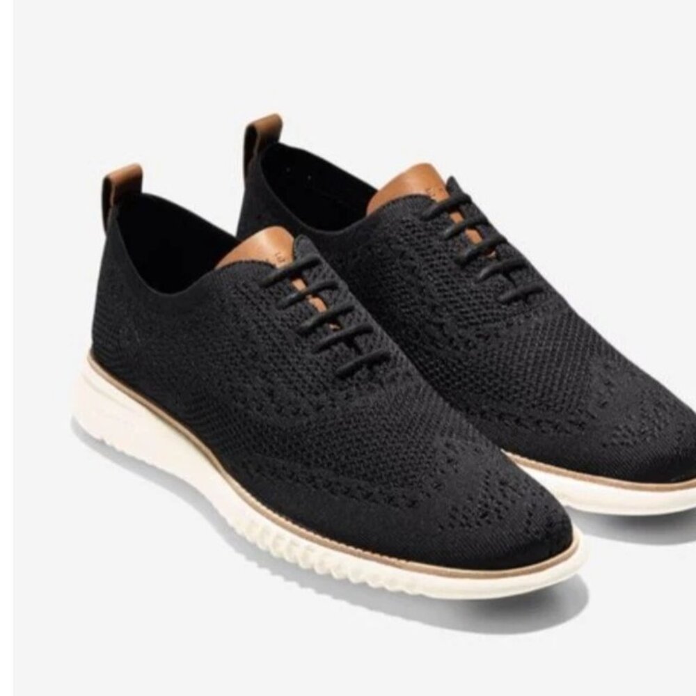 Cole Haan Mens Size 11.5 O Grand Sneakers Loafers Black